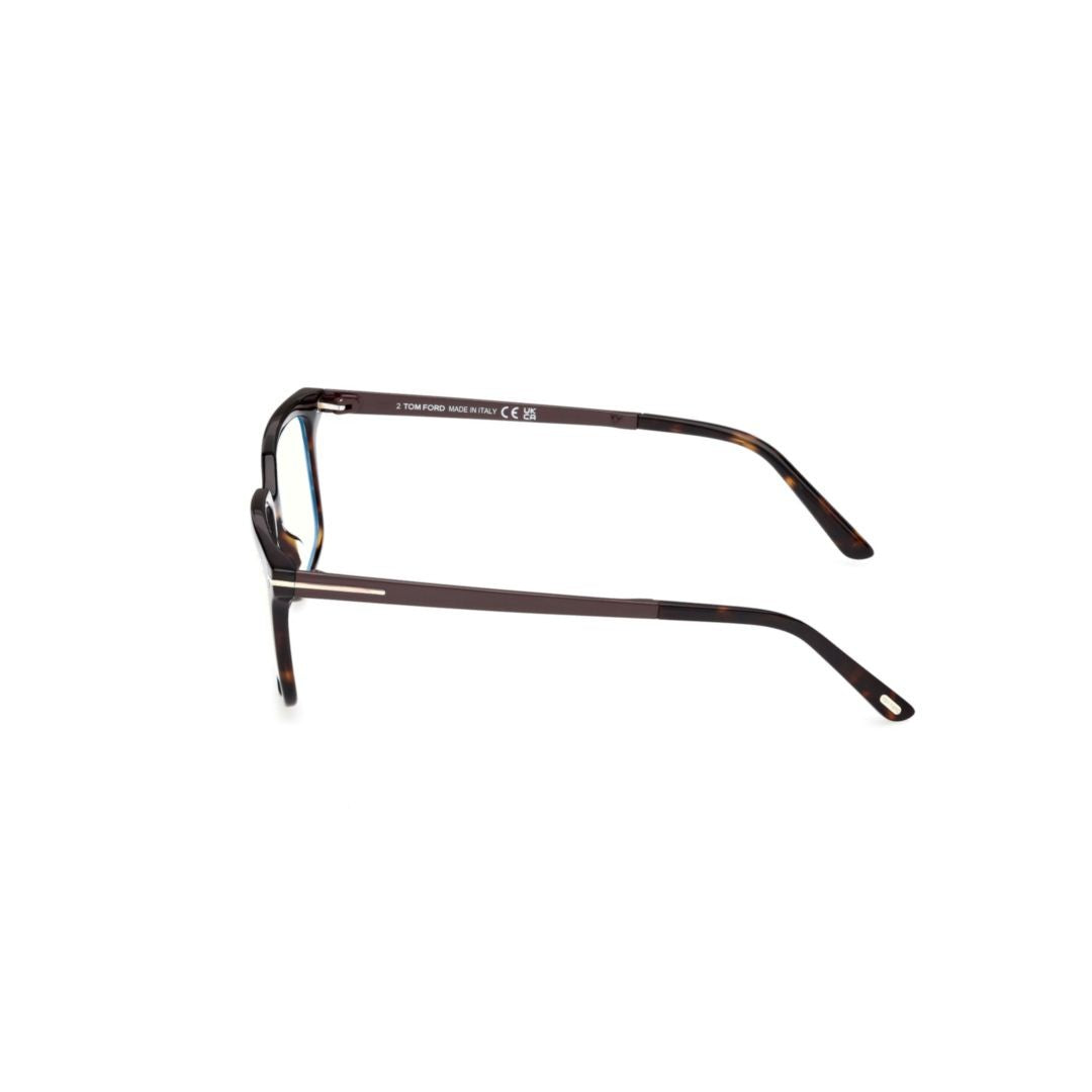 Tom Ford Ft6039-B Rectangular Tortoiseshell Acetate Sunglasses