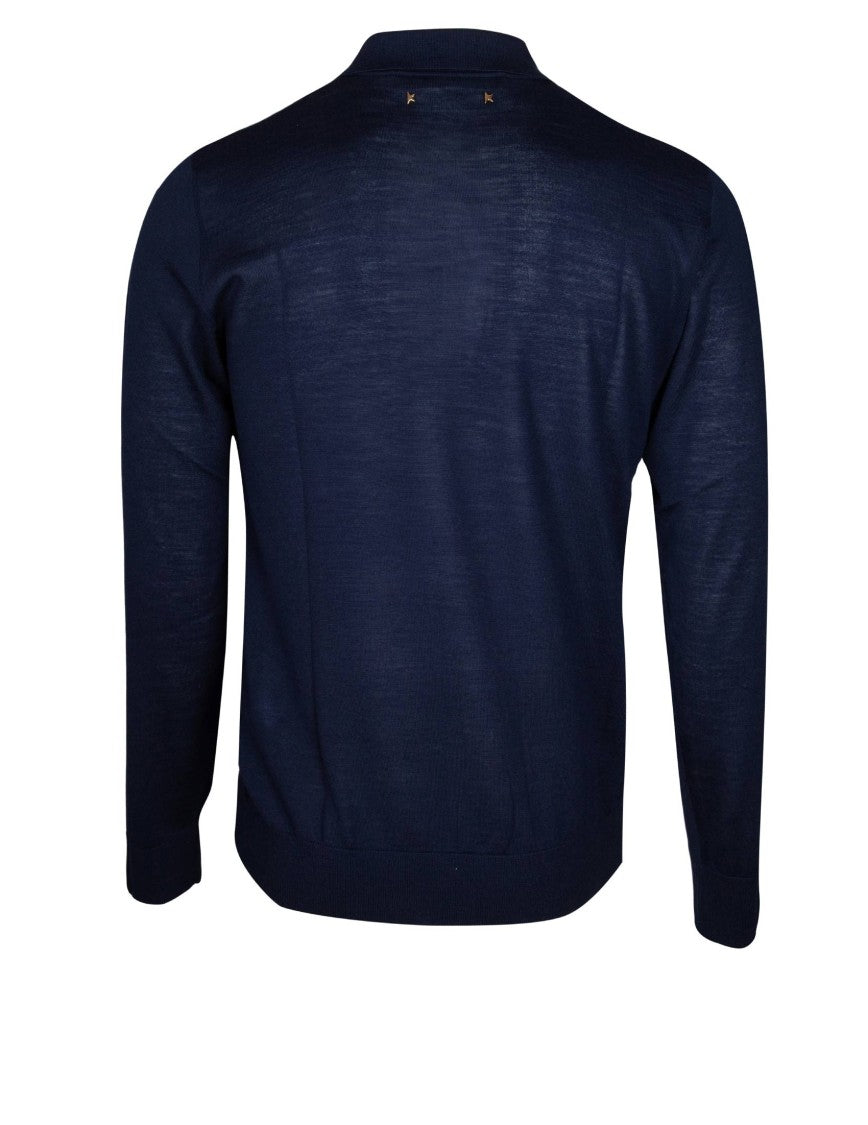 Golden Goose Merino Wool Polo Shirt