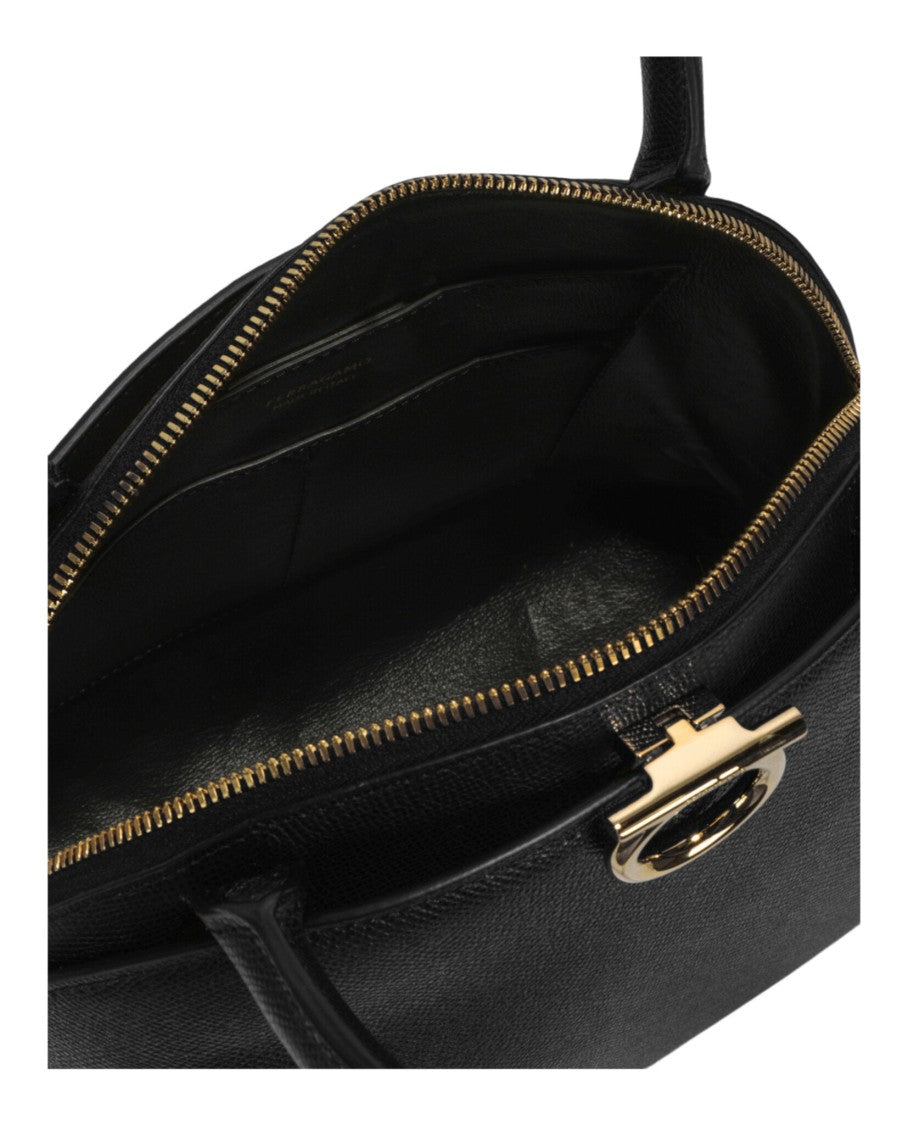 Ferragamo Gancini Medium Top Handle Bag