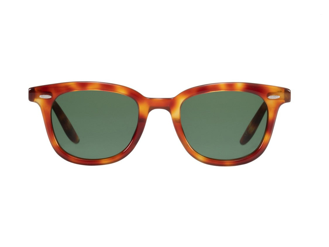 Barton Perreira Green Bp40046i Rounded Tortoiseshell Acetate Sunglasses