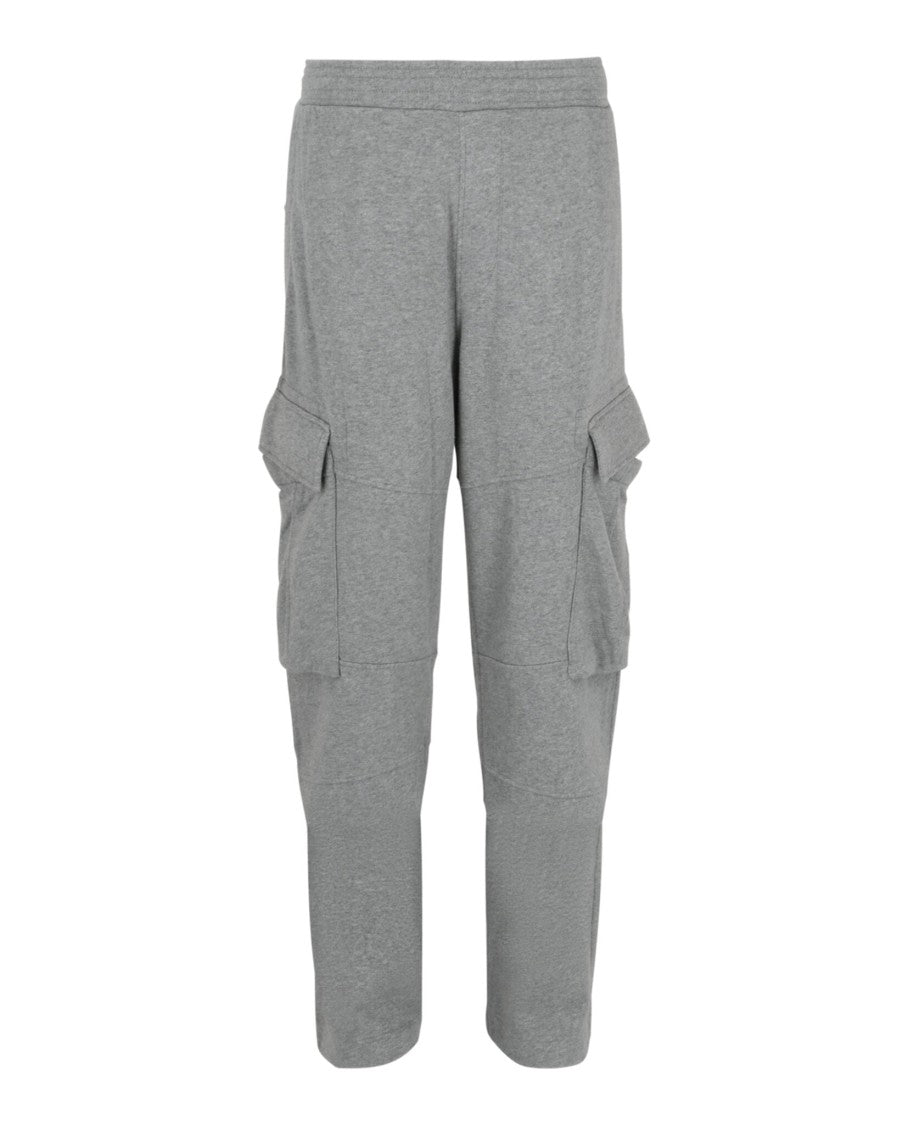 Givenchy Mid Rise Grey Cargo Sweatpants