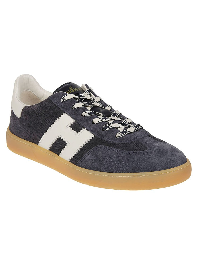 Hogan Black Cool Calf Leather Sneakers