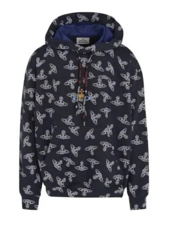 Vivienne Westwood Hooded Sweatshirt With Distinctive Orb Motif