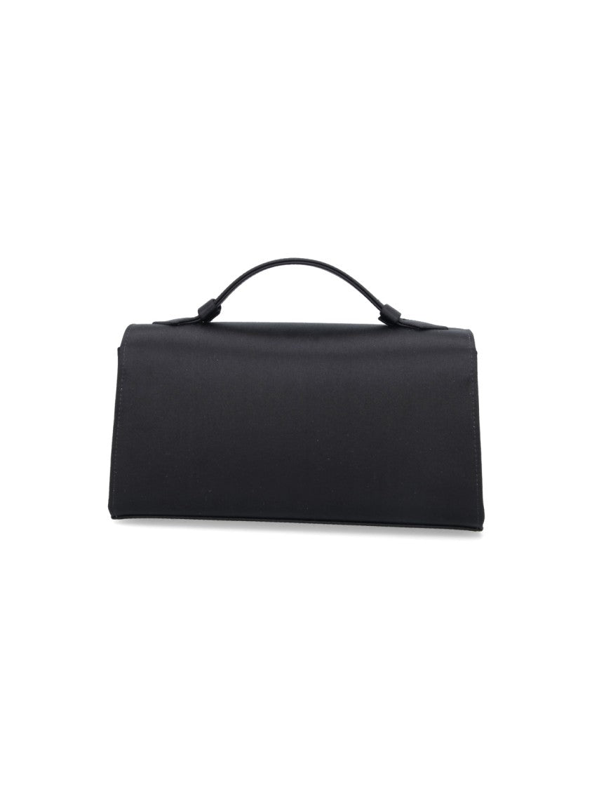 Savette Structured Black Handbag With Versatile Carrying Options