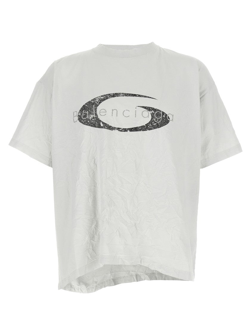 Balenciaga Crinkled Effect T-Shirt
