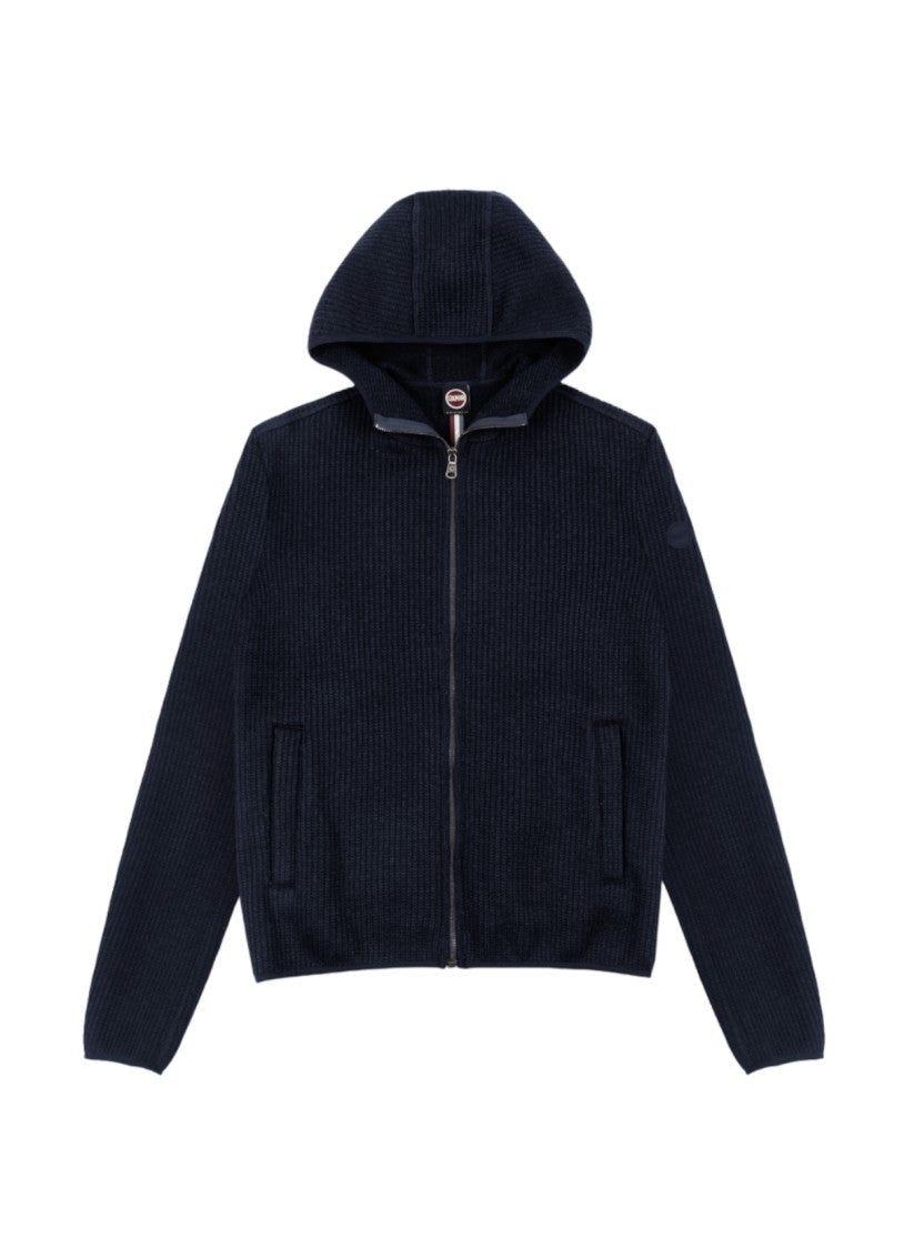 Colmar Originals Ribbed Hooded Jacket With Structured Fit