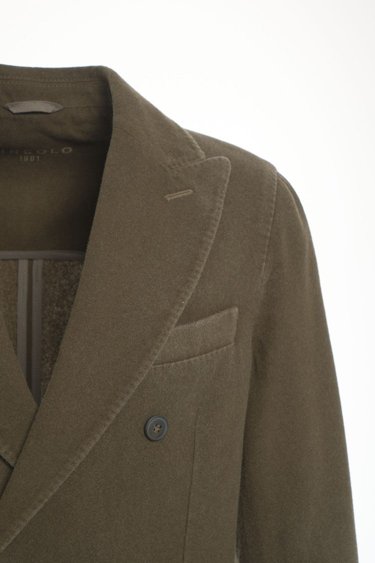 Circolo 1901 Double-Breasted Blazer With Relaxed Fit And Notch Lapel