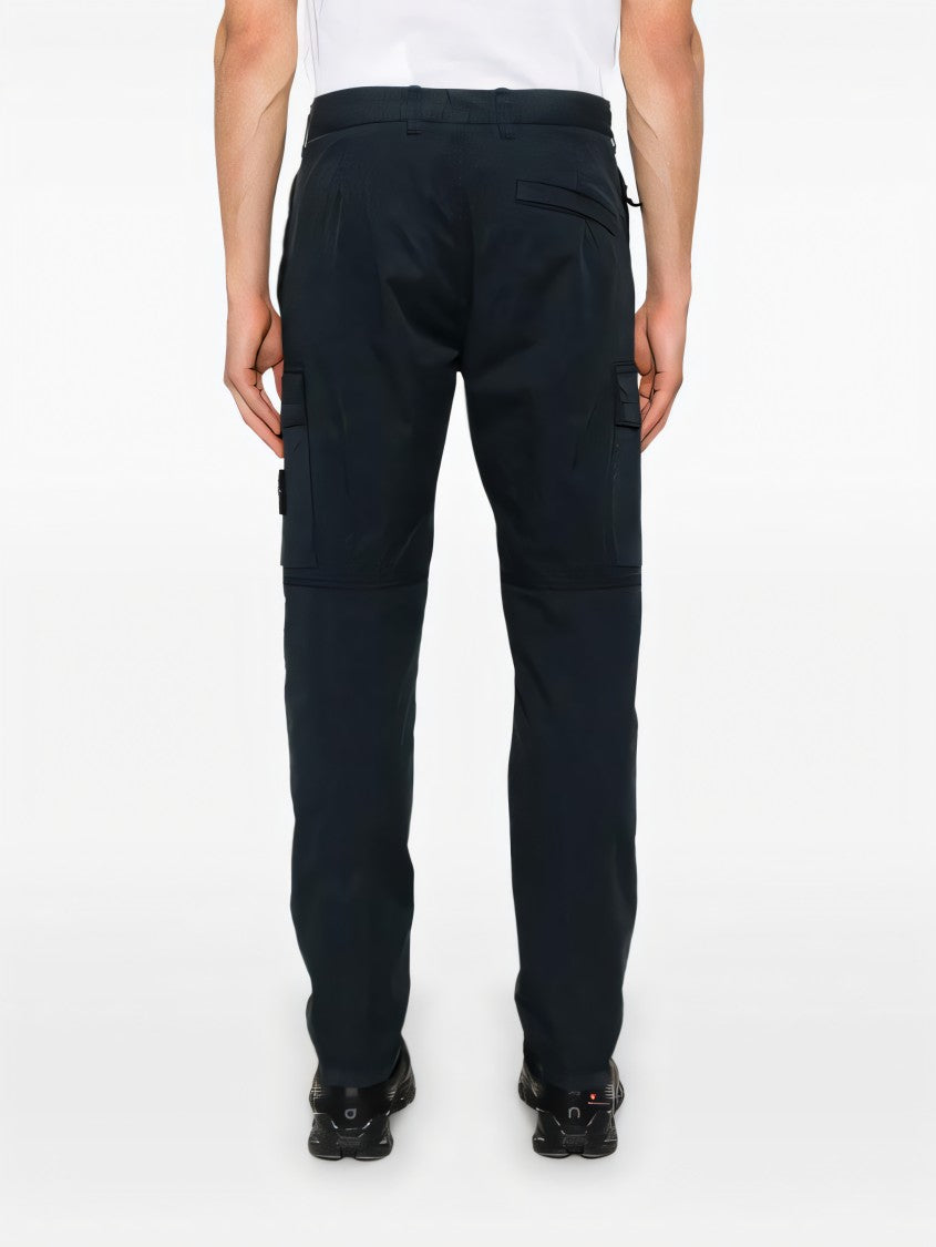 Stone Island Stretch Cotton Blend Cargo Pants