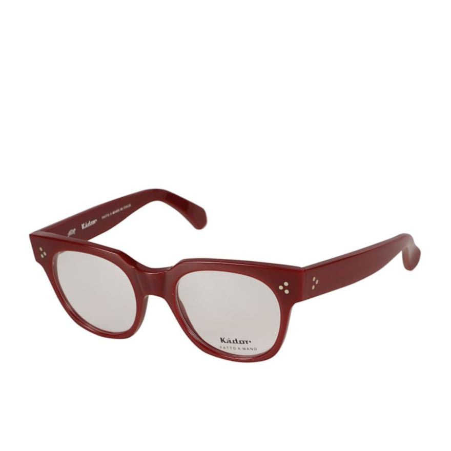 Kador Hampton Bold Rectangular Frame Eyeglasses With Glossy Finish