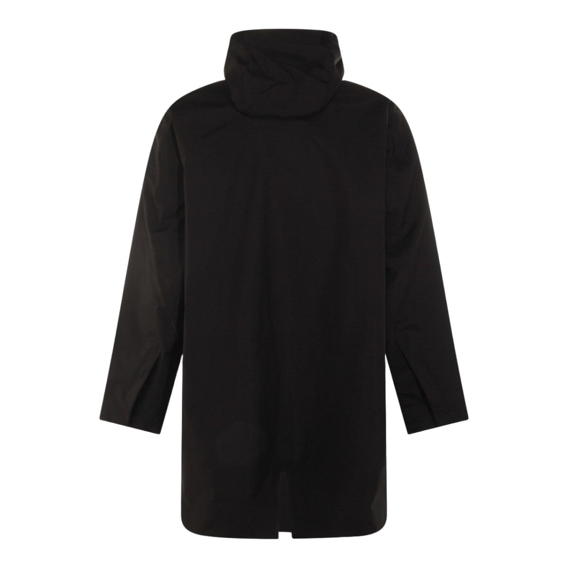 Arc'teryx Black Hooded Casual Jacket With Zipper Closure