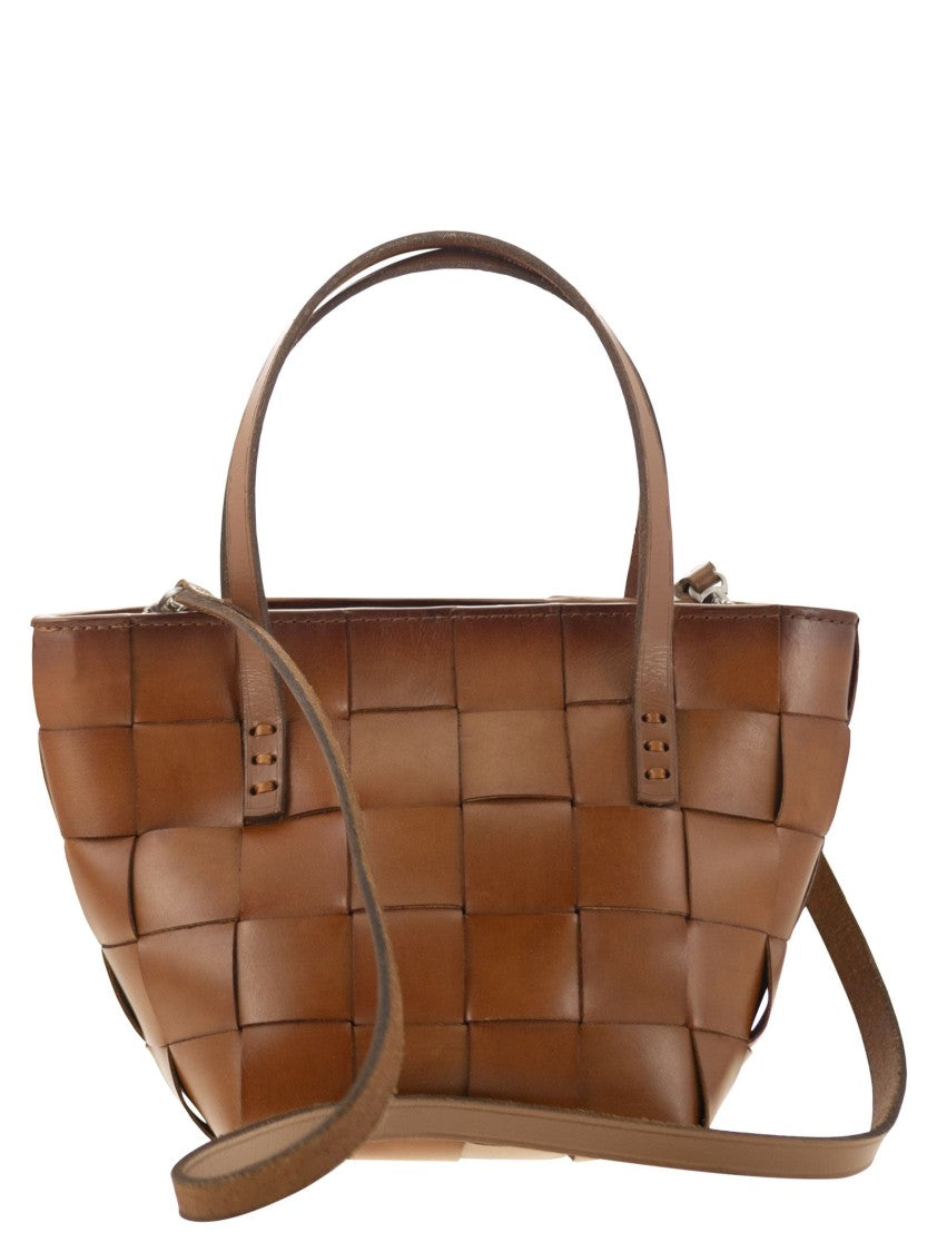 Dragon Japan Mini - Woven Leather Bag