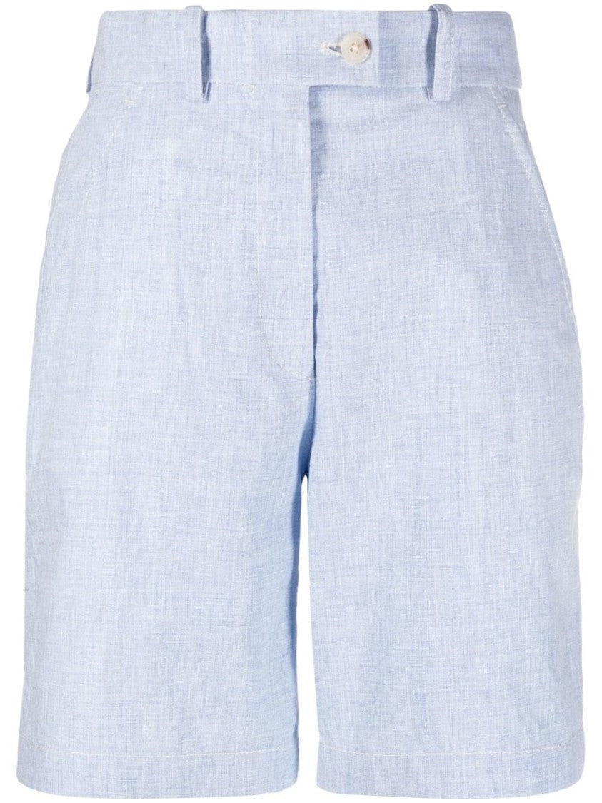 Kenzo High-Waisted Tailored Shorts With Structured Silhouette