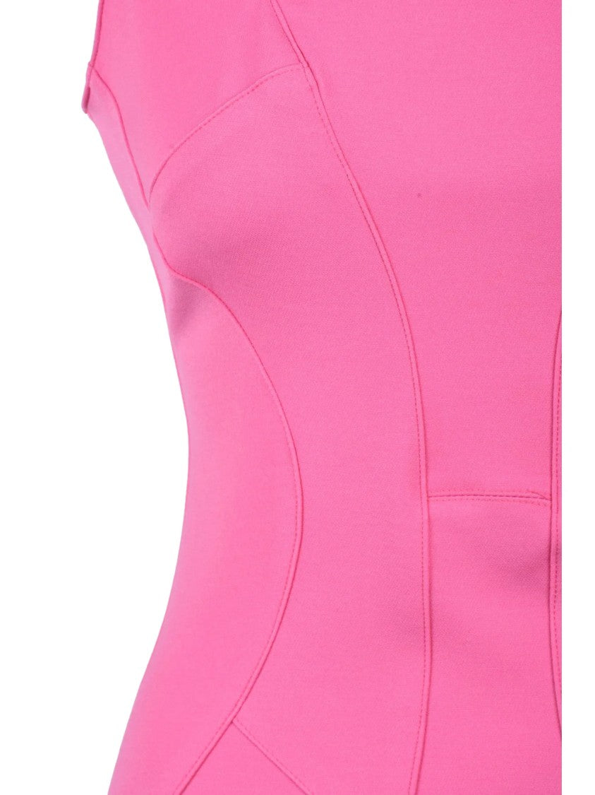 Versace Jeans Couture Long Sheath Dress - Pink