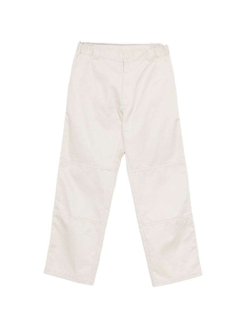 Mm6 By Maison Margiela Relaxed Wide-Leg Pants With High Waist