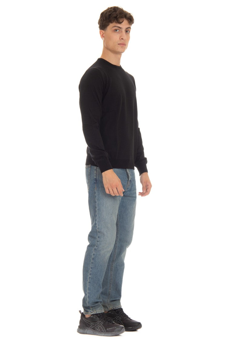 Barba Extrafin Virgin Wool Crewneck Sweater