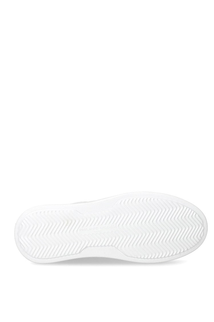 Philippe Model Temple Total White Leather Sneakers