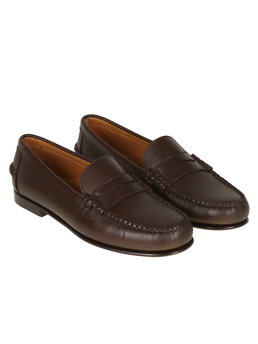 Sebago Danielle Moccasin Brown Calf Leather Loafers