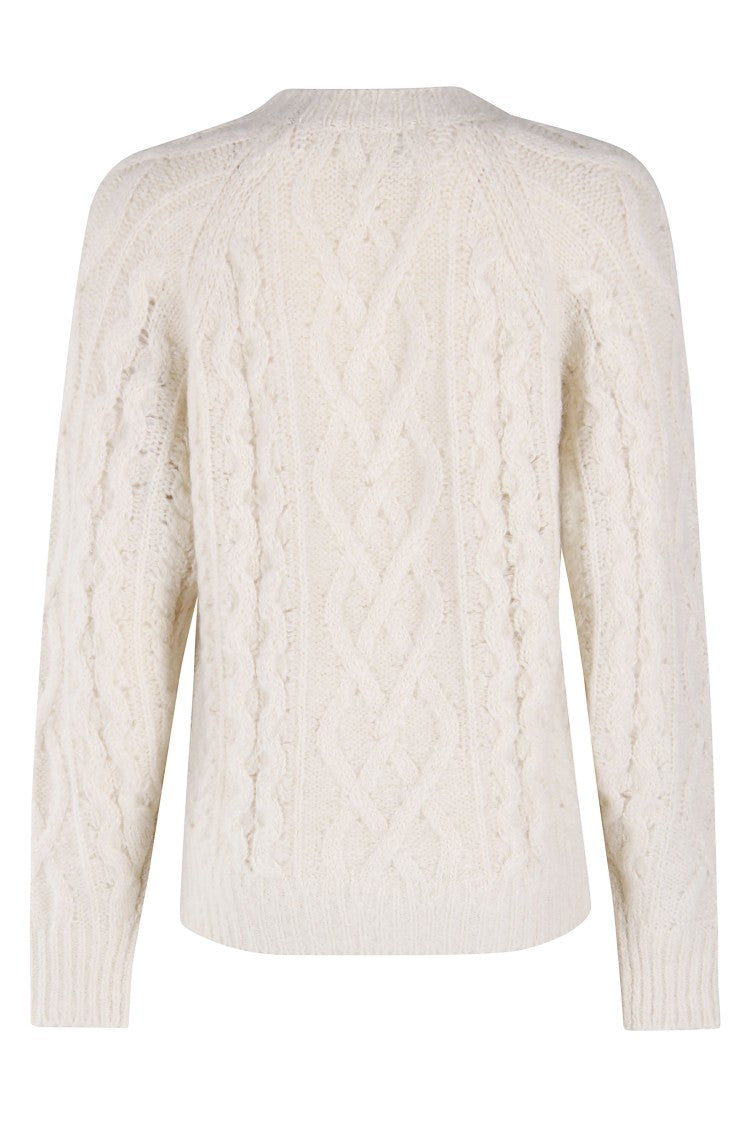 Isabel Marant Étoile Woven Textured Crew Neck Sweater