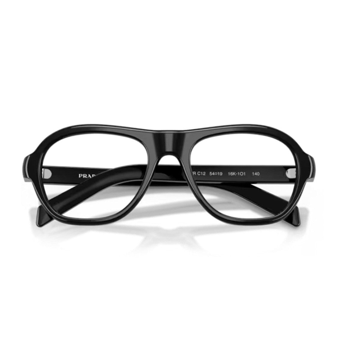 Prada Black Prada Pr C12v Acetate Pilot Sunglasses