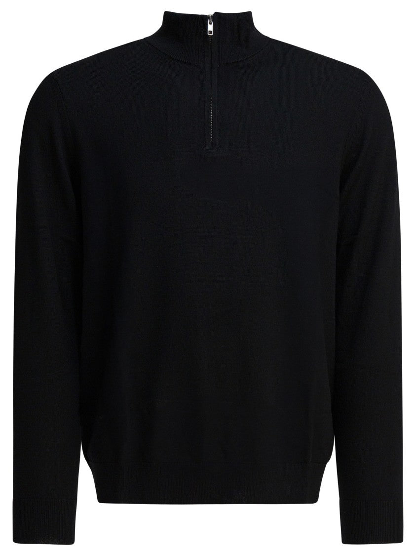 Nn.07 "Sergio" Merino Wool Polo Sweater