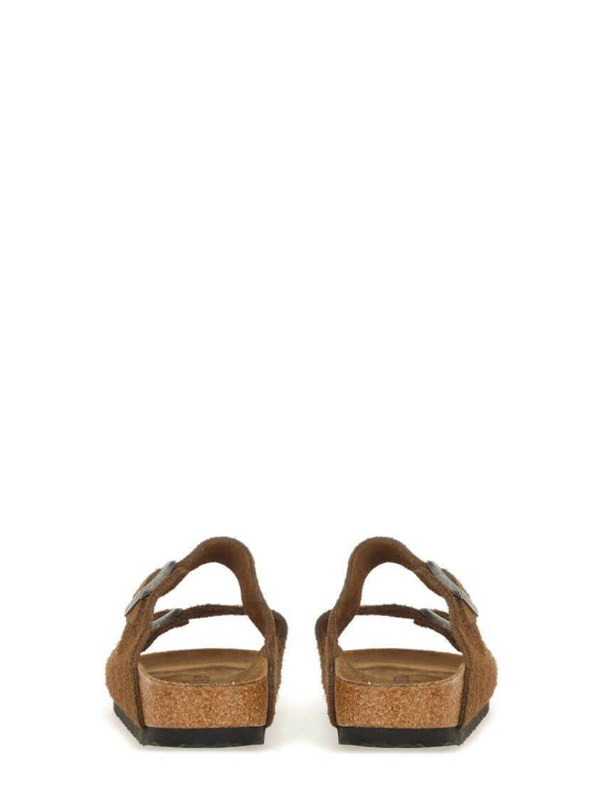 Birkenstock Leather Narrow Buckle Arizona Sandals