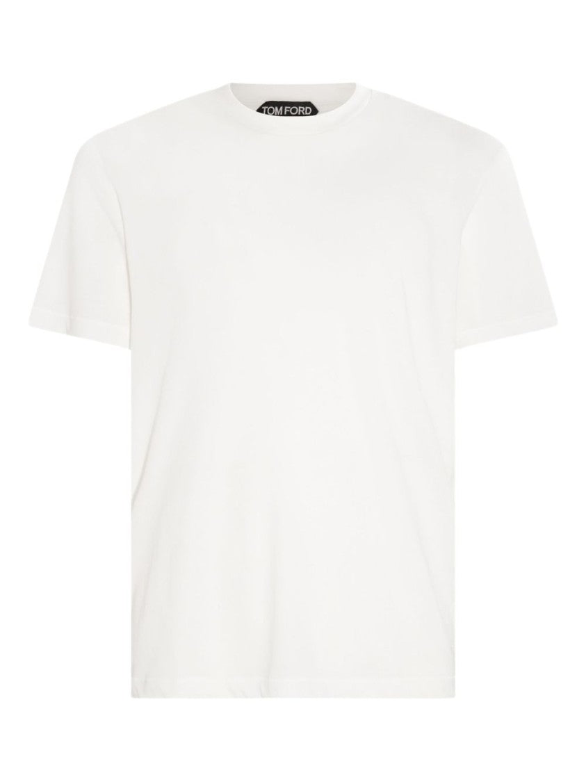 Tom Ford Crewneck T-Shirt In Soft Lyocell