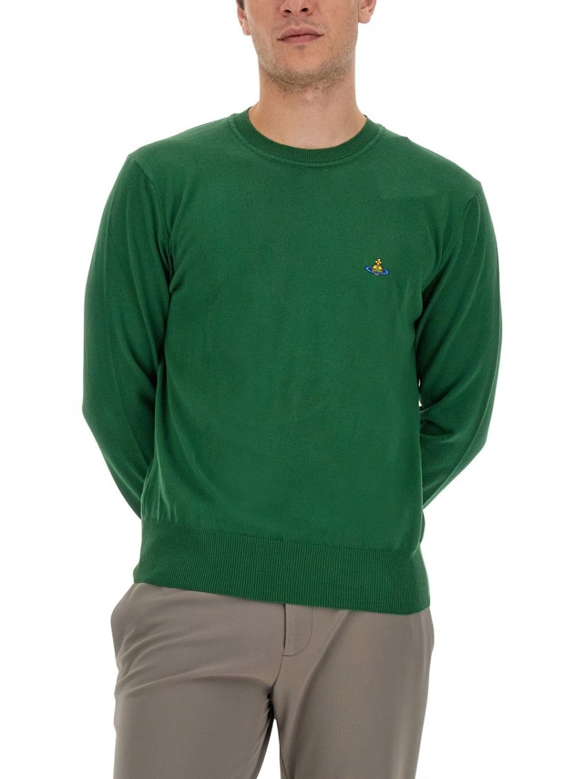 Vivienne Westwood Jersey With Orb Embroidery