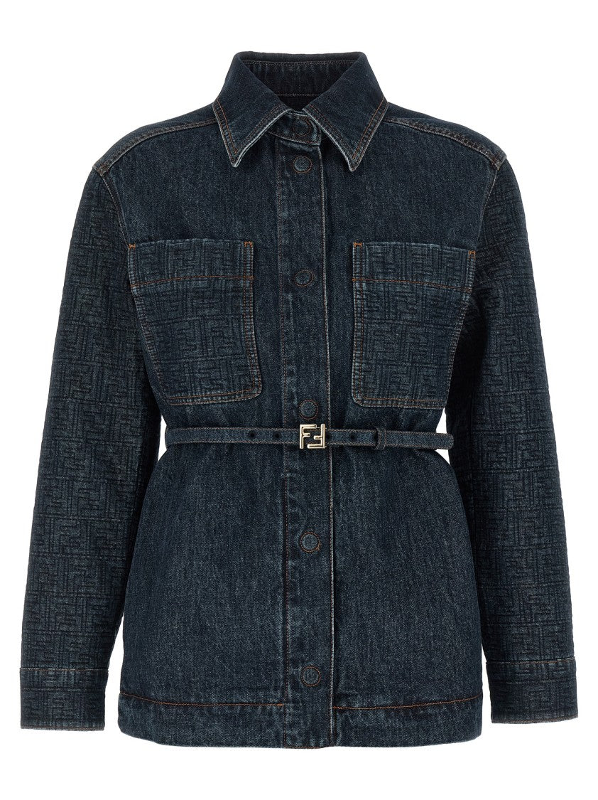 Fendi 'Ff' Denim Jacket
