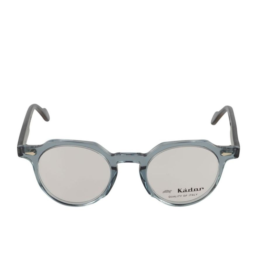 Kador Amadeus Translucent Grey Eyeglasses With Rounded Lenses
