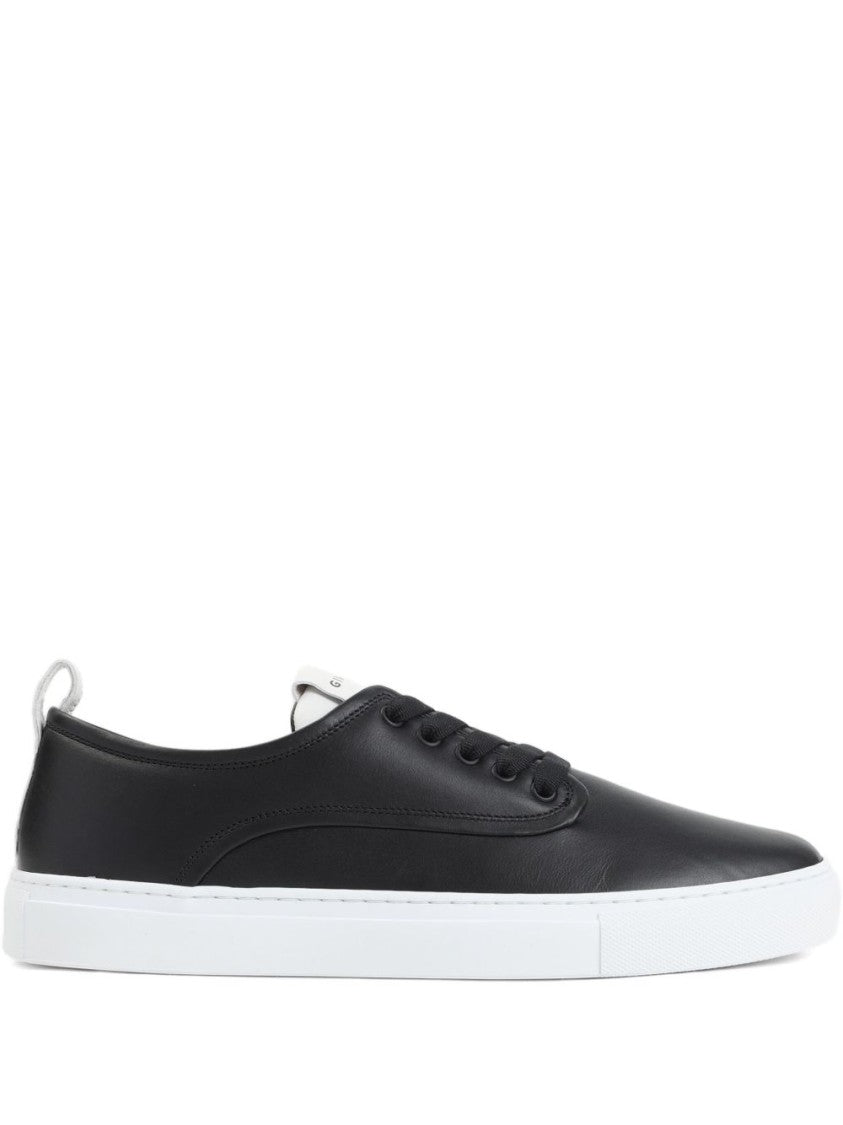 Givenchy Low-Profile Black Calf Leather Sneakers