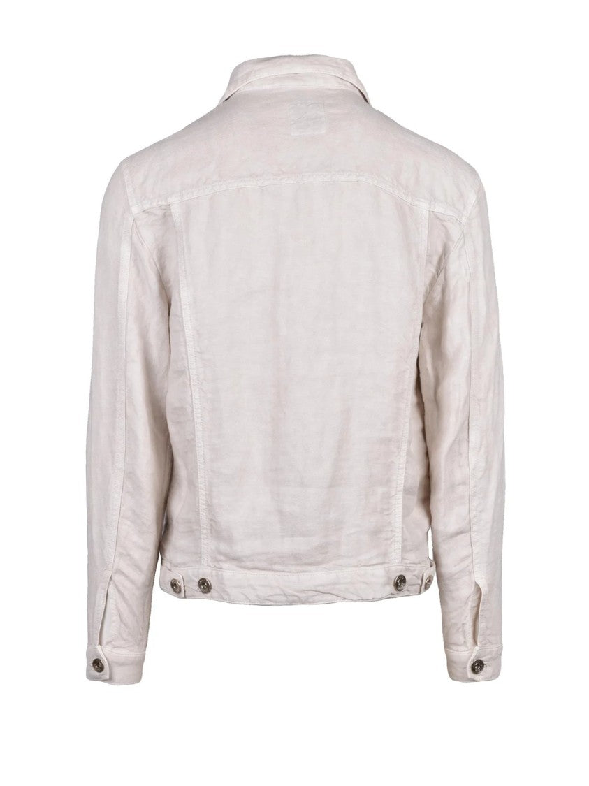 Eleventy Beige Linen Jacket