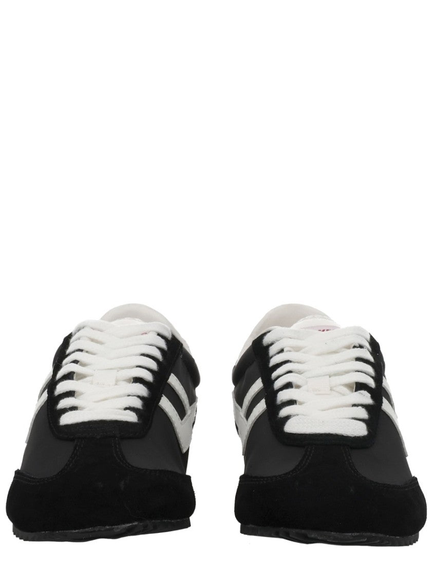 Pro-Keds Black Suede Leather Overlays Sneakers