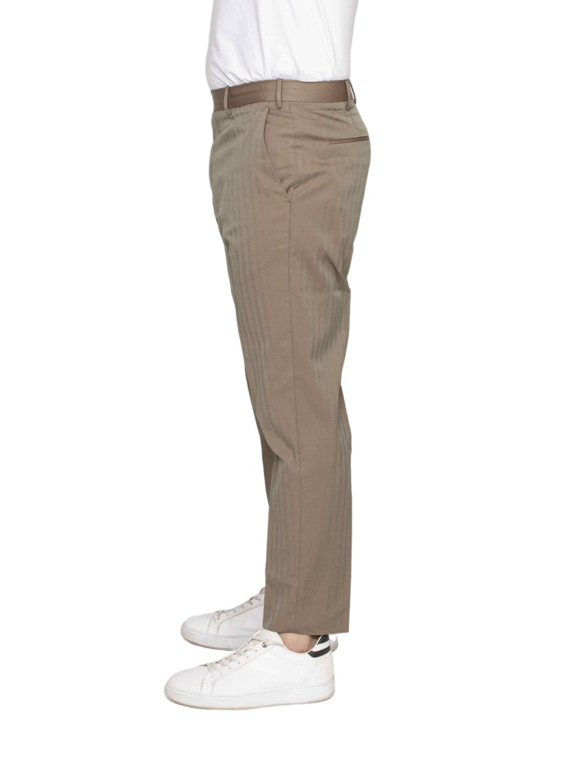 Pt Torino Rebel Striped Tailored Straight-Leg Pants