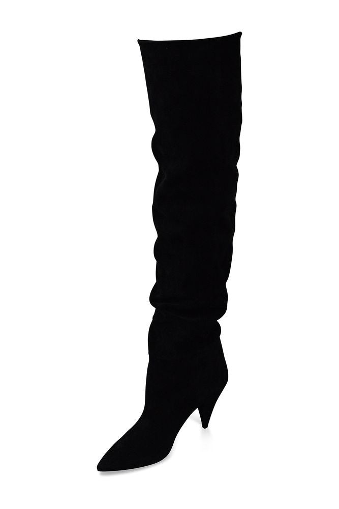 Saint Laurent Era 85 Over-The-Knee Boots