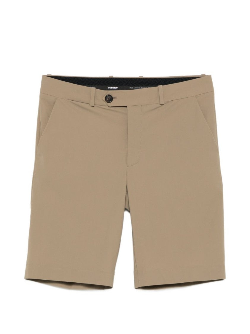 Rrd Beige Tailored Front Pocket Shorts