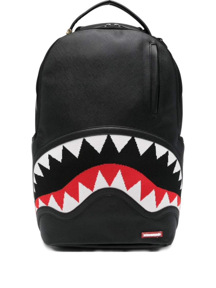 Sprayground Textured Vinyl Bucket Backpack