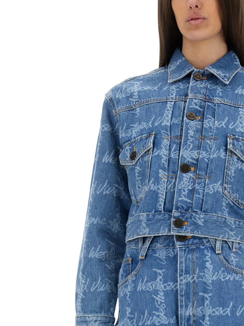 Vivienne Westwood "Marlene" Cropped Jacket