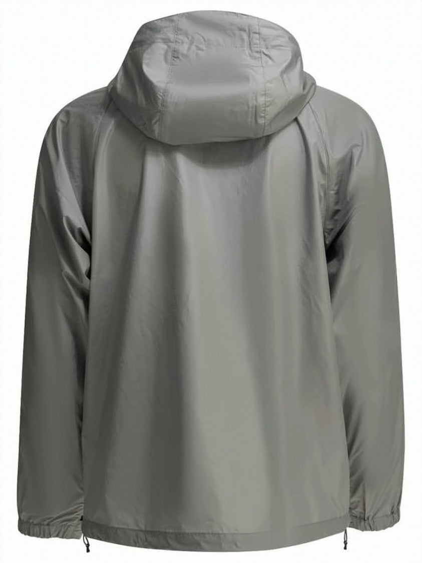 Goldwin Goldwin Grey Lightweight Jacket With Matte Finish