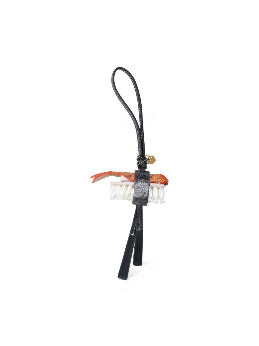 Anya Hindmarch Multicolor Nigiri Goat Leather Key Charm