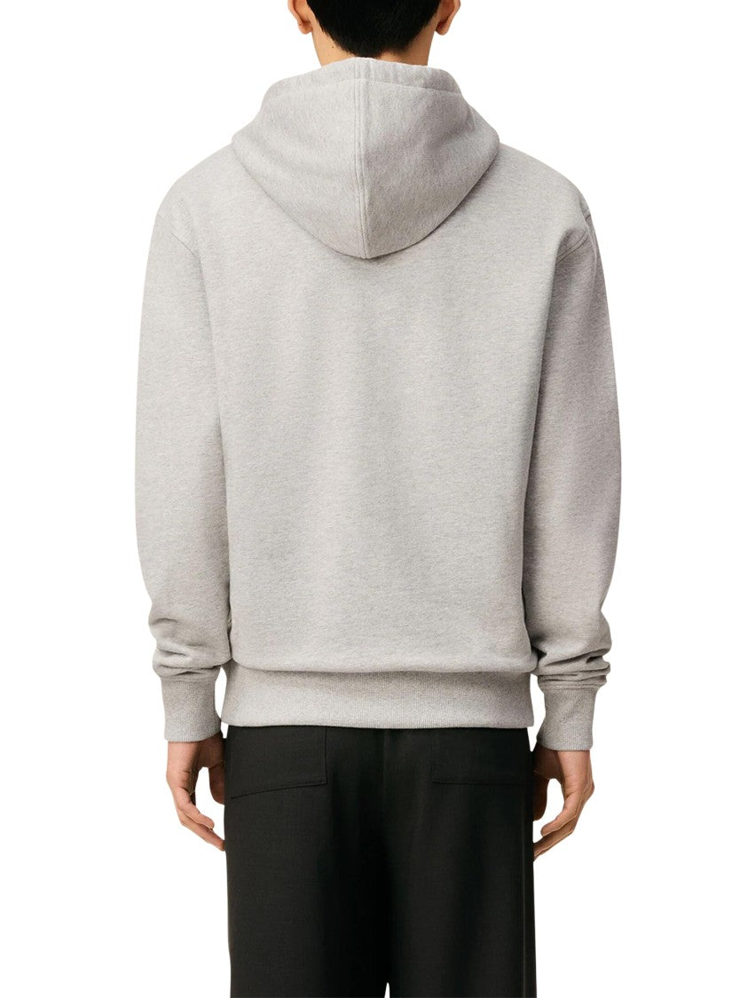 Ami Relaxed Brown Hoodie With Oversized Fit