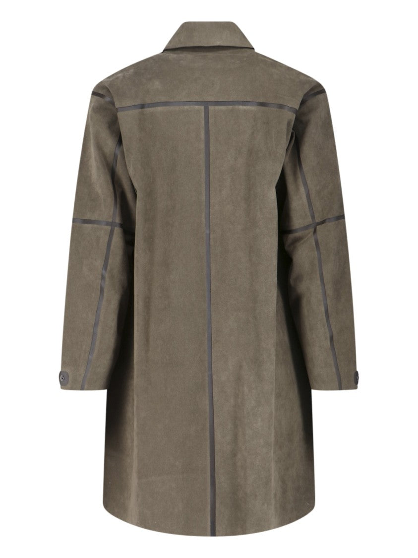 Massimo Osti Studio Structured Green Jacket With Minimalist Aesthetic