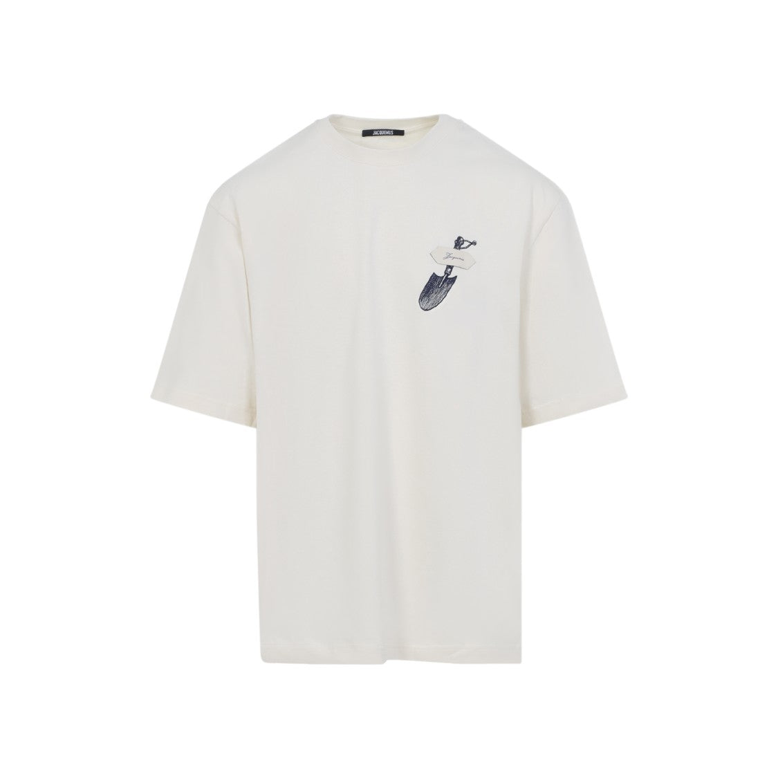 Jacquemus The Pelle Ivory Cotton T-Shirt