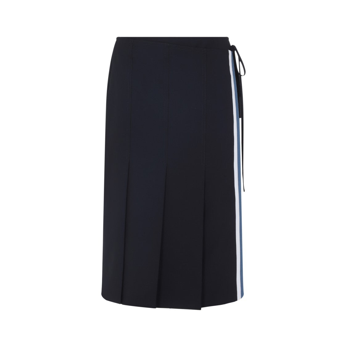 Marni Pleated Virgin Wool Skirt
