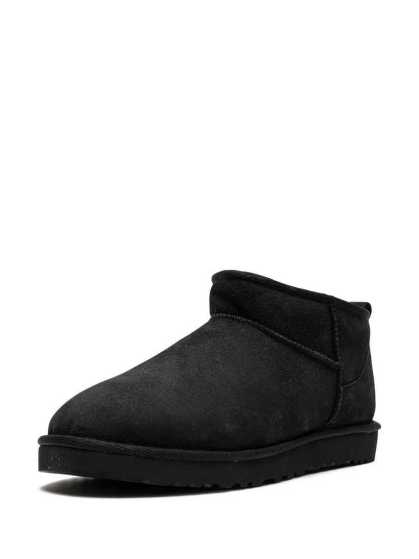 Ugg Low-Cut Matte Finish Pull-On Boots With Heel Tab