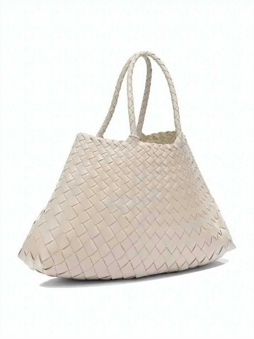 Dragon Diffusion Woven Buffalo Leather Tote Bag