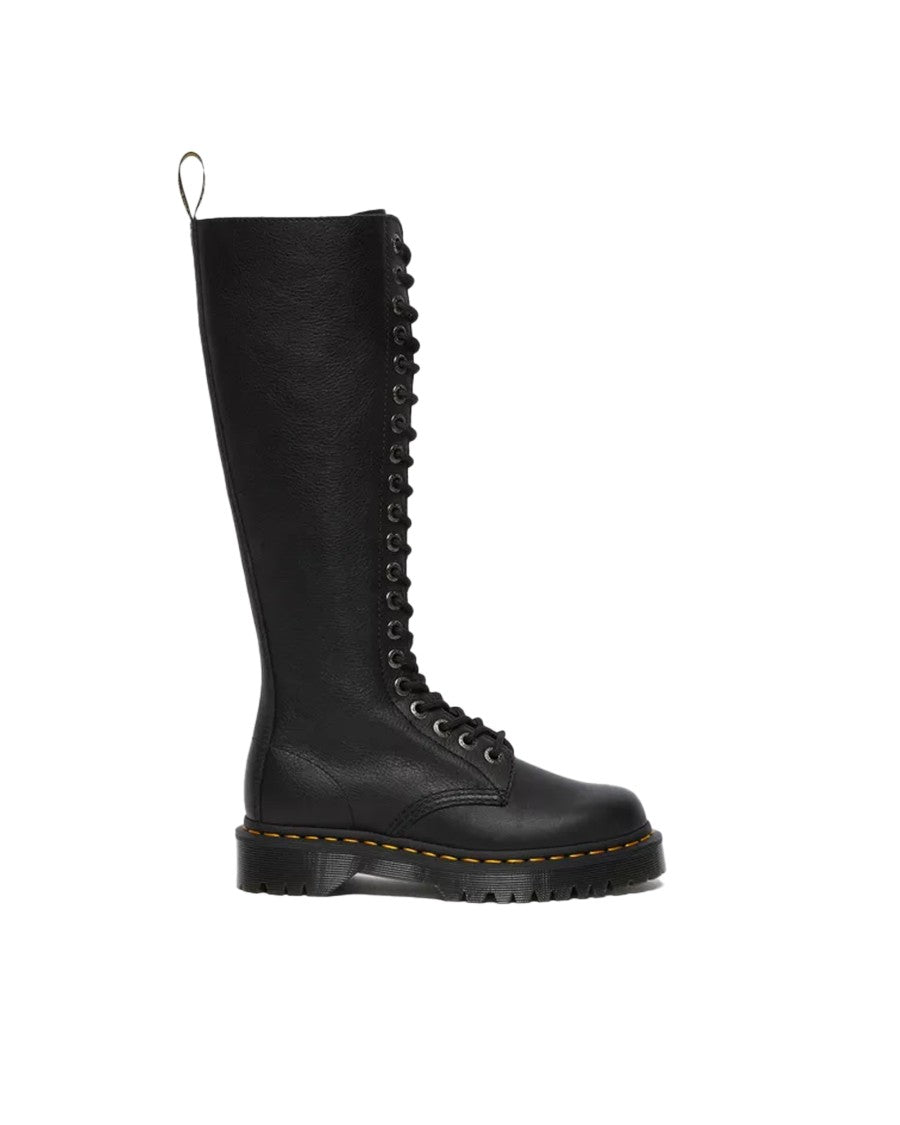 Dr. Martens Nappa Leather Tall Double Sole Lace-Up Boots