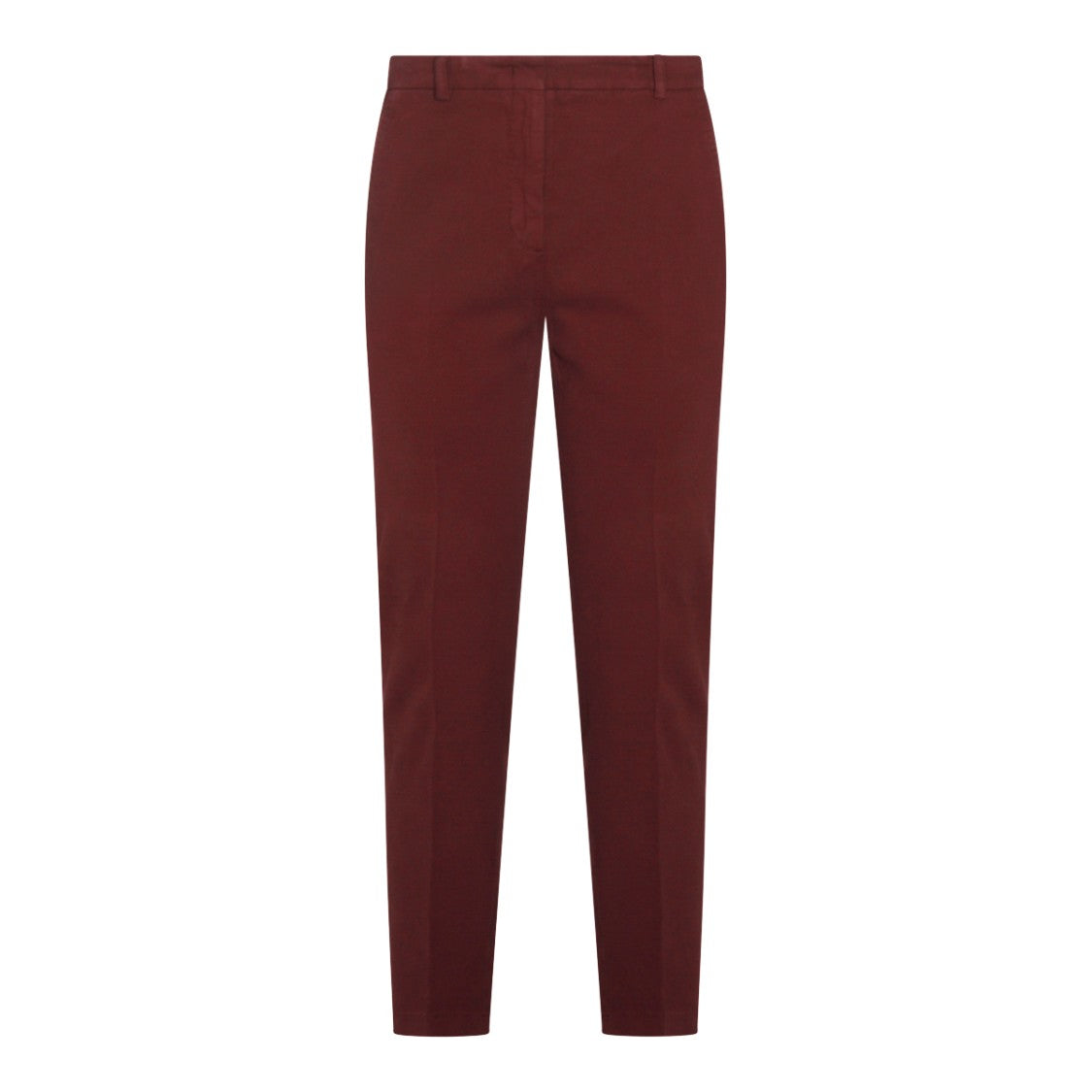 Incotex Red Cotton Pants