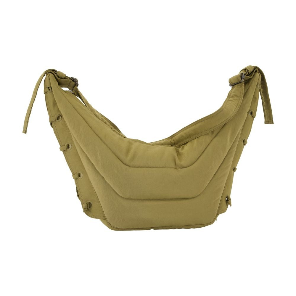 Lemaire Medium Soft Game Crossbody - Nylon - Khaki
