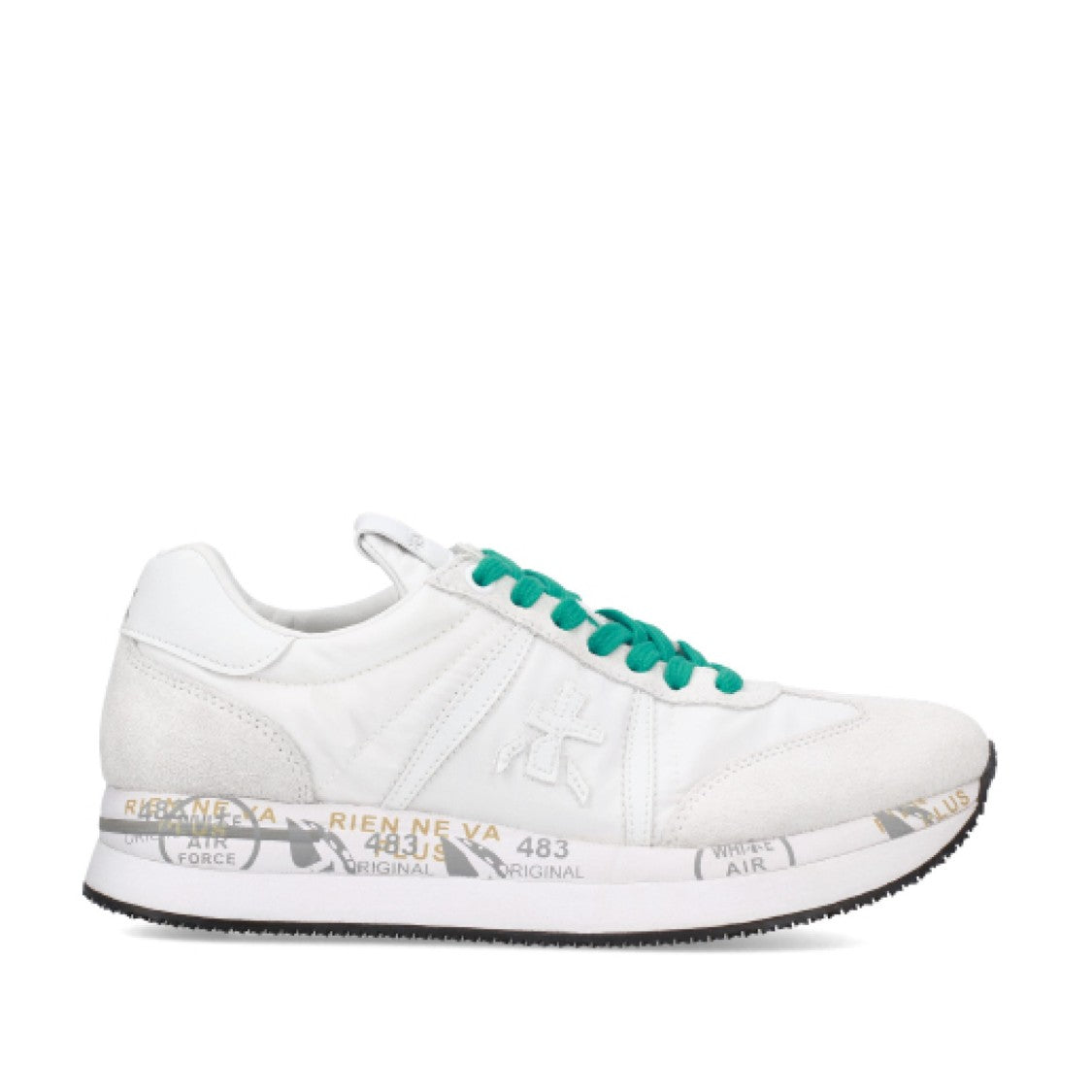 Premiata White Conny Sneakers