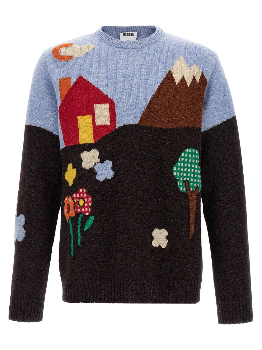 Moschino Shetland Wool Sweater